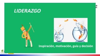 LIDERAZGO
Inspiración, motivación, guía y decisión
 