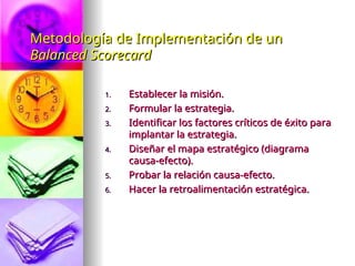 EL BALANCE SCORECARD COMO HERRAMIENTA DE GESTIÓN DE NEGOCIOS | PPT