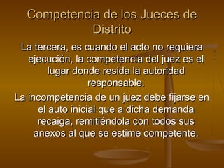 Sesión 12 la competencia en el juicio de amparo | PPT