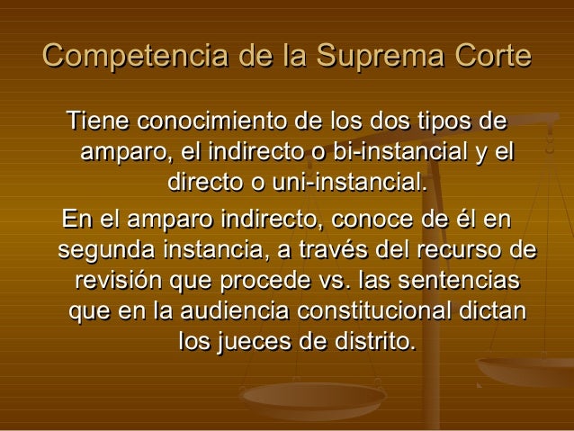 Sesión 12 la competencia en el juicio de amparo