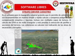 Strado Software Sesión 13.pptx proyectos topograficos..... | PPTX