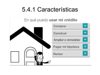 5.4.1 Características
 