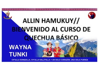 Quechua manual 