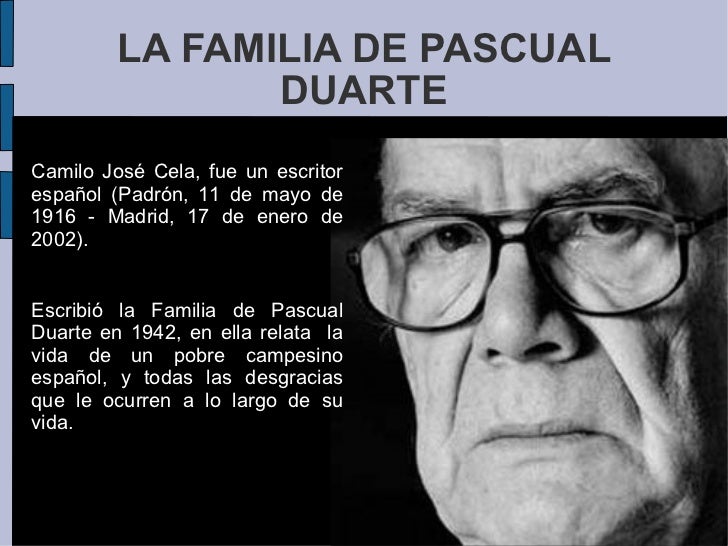La Familia de Pascual Duarte