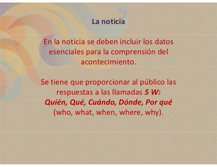 Sesión 2 generos periodisticos