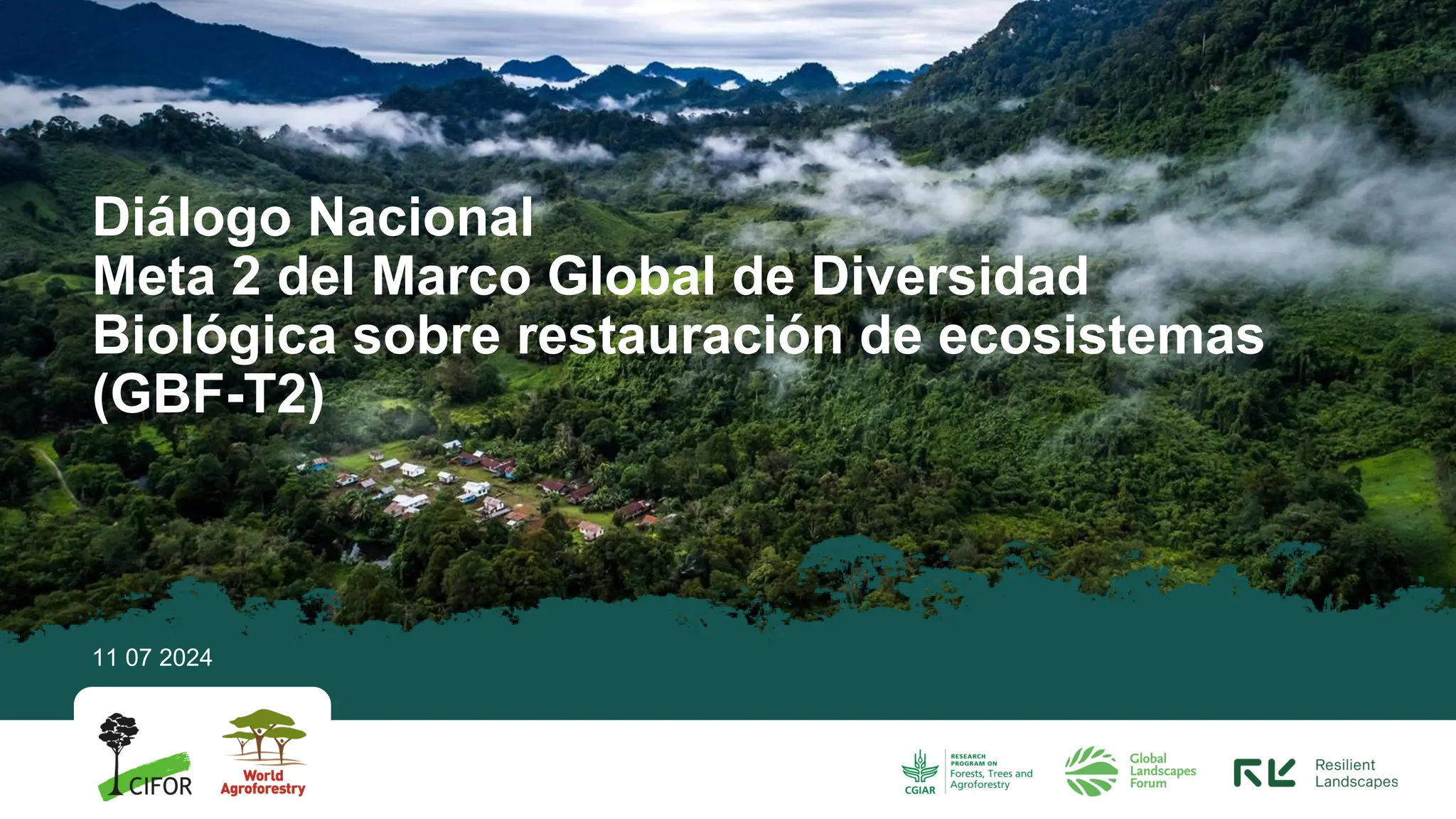 thumbnail of  Diálogo Nacional Meta 2 del Marco Global de Diversidad Biológica sobre restauración de ecosistemas (GBF-T2)
