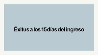Éxitusalos15díasdelingreso
 