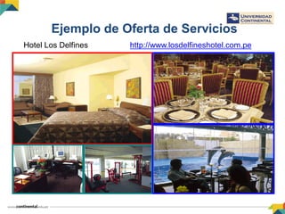 Ejemplo de Oferta de Servicios
Hotel Los Delfines http://www.losdelfineshotel.com.pe
 