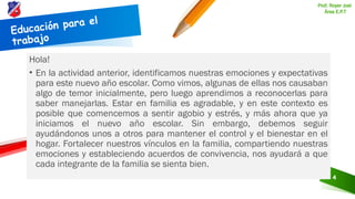 SESION DE EDUCACION PARA EL TRABAJO -EPT | PPTX