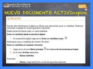 NUEVO DOCUMENTO ACTIVInspire
 
