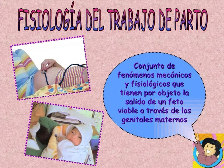 Fisiología Del Trabajo De Parto Pdf