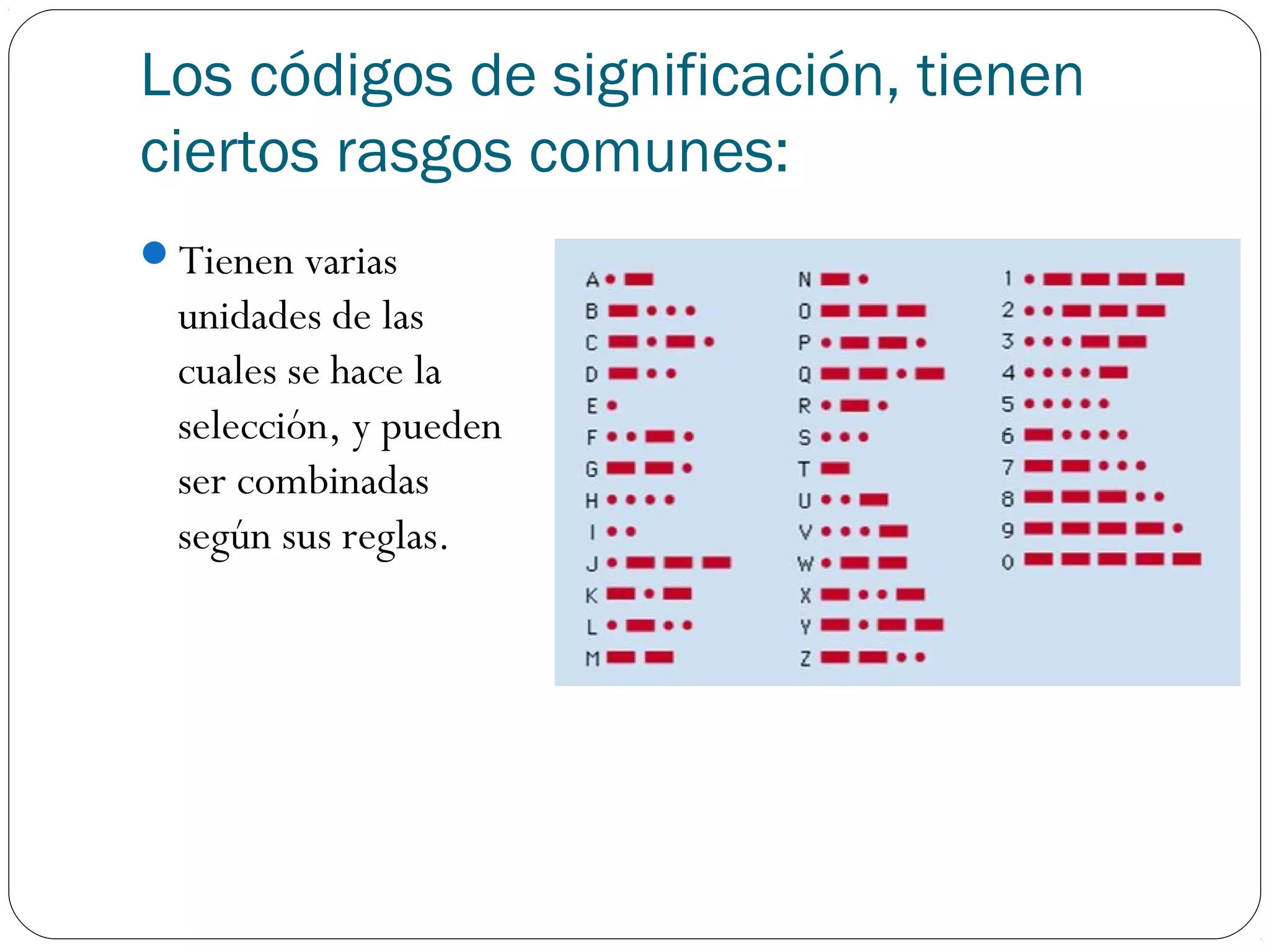 Sesión 3 significado tipos de significado y códigos | PPT | Programming ...