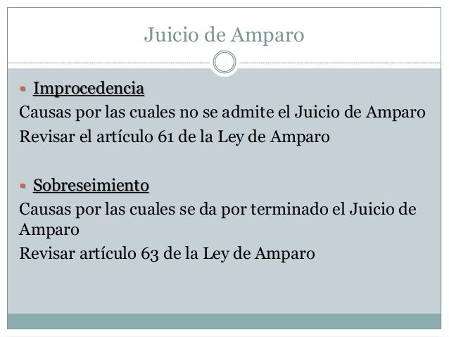 Sesión 3 y 4. características generales del juicio de
