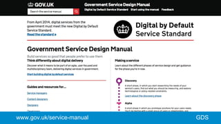 GDSwww.gov.uk/service-manual
 