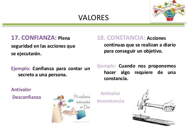 Sesión 4 clases de valores