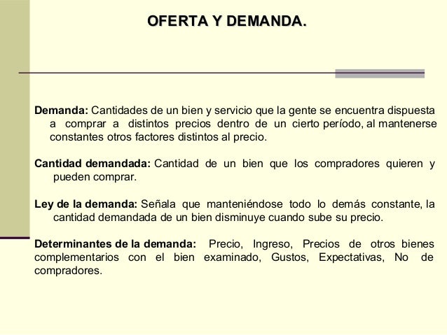 Sesión 4 oferta, demanda y análisis comparativo