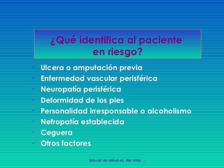 Estilo de vida y pie diabetico Estilo de vida y pie diabetico