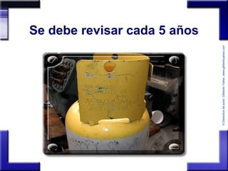 ©Derechosdeautor:GildardoYañezwww.gildardoyanez.tips
Se debe revisar cada 5 años
 