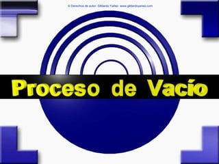 Técnica para hacer el proceso de vacío
en sistemas de refrigeración
1
Gildardo Yañez
Conferencista Certificado ASHRAE
Comité de Refrigeración 2014/2015
 
