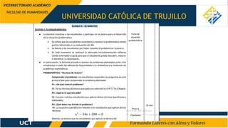 UNIVERSIDAD CATÓLICA DE TRUJILLO
FACULTAD DE HUMANIDADES
VICERRECTORADO ACADÉMICO
 