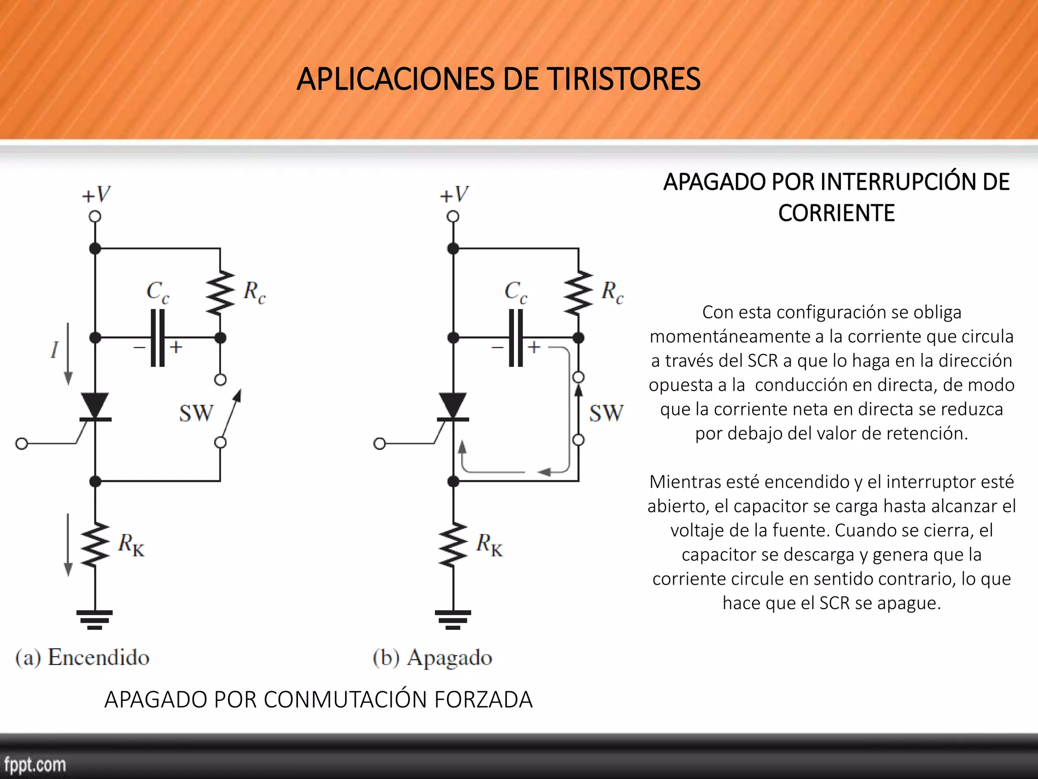 Teoría Básica de Tiristores SCR | PPTX