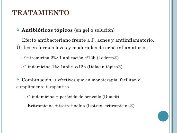 Sesión acné Sesión acné