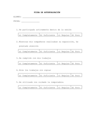 Sesión De Aprendizaje