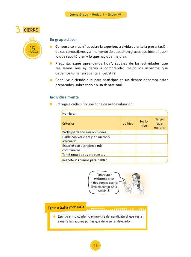 Sesión de Aprendizaje 04 de Unidad Didáctica 01 del Área de Comunicac…