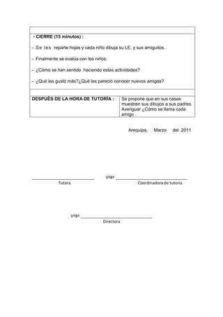 Sesiónes1.2, 3,4,5...de  Tutoría 