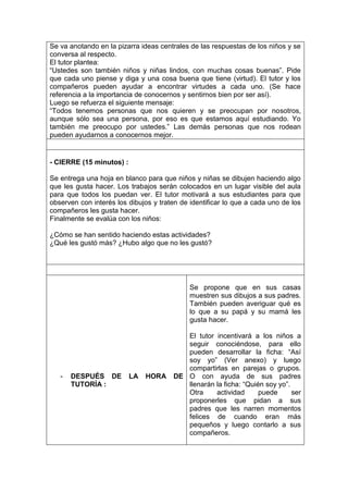 Sesiónes1.2, 3,4,5...de  Tutoría 