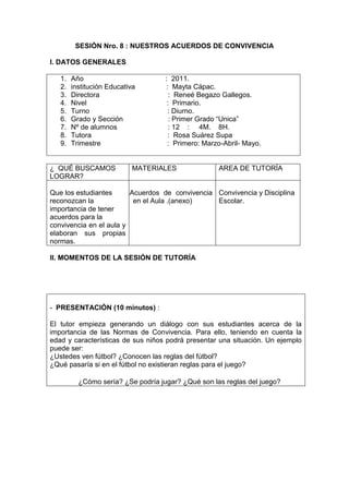 Sesiónes1.2, 3,4,5...de  Tutoría 