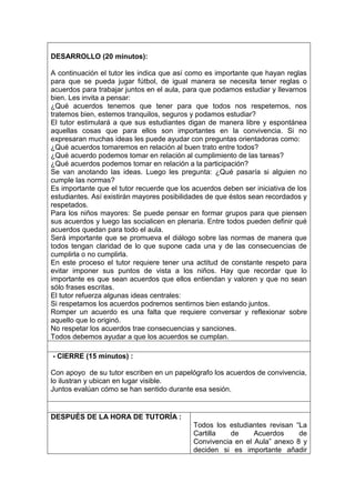 Sesiónes1.2, 3,4,5...de  Tutoría 