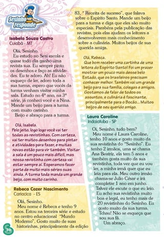 SESINHO! CONTATOS IMEDIATOS