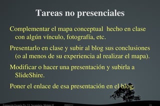 Convertirse en seguidores del blog del curso
