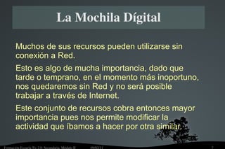 programa. Poner ejemplos.