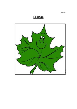 ANEXO
LA HOJA
ANEXO Nº 02
PRÁCTICA
 