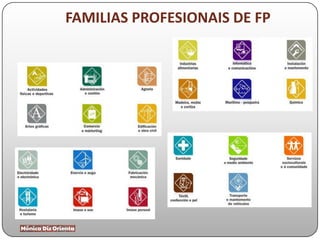 FAMILIAS PROFESIONAIS DE FP
 