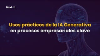Técnicas Avanzadas de Prompting en IA Generativa para Procesos ...