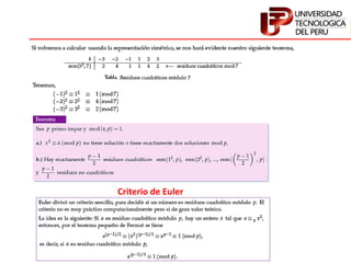 Criterio de Euler
 