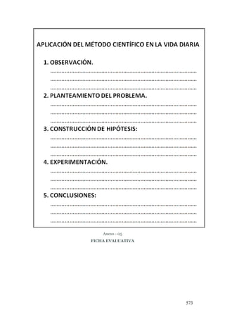 573
Anexo - 05
FICHA EVALUATIVA
 
