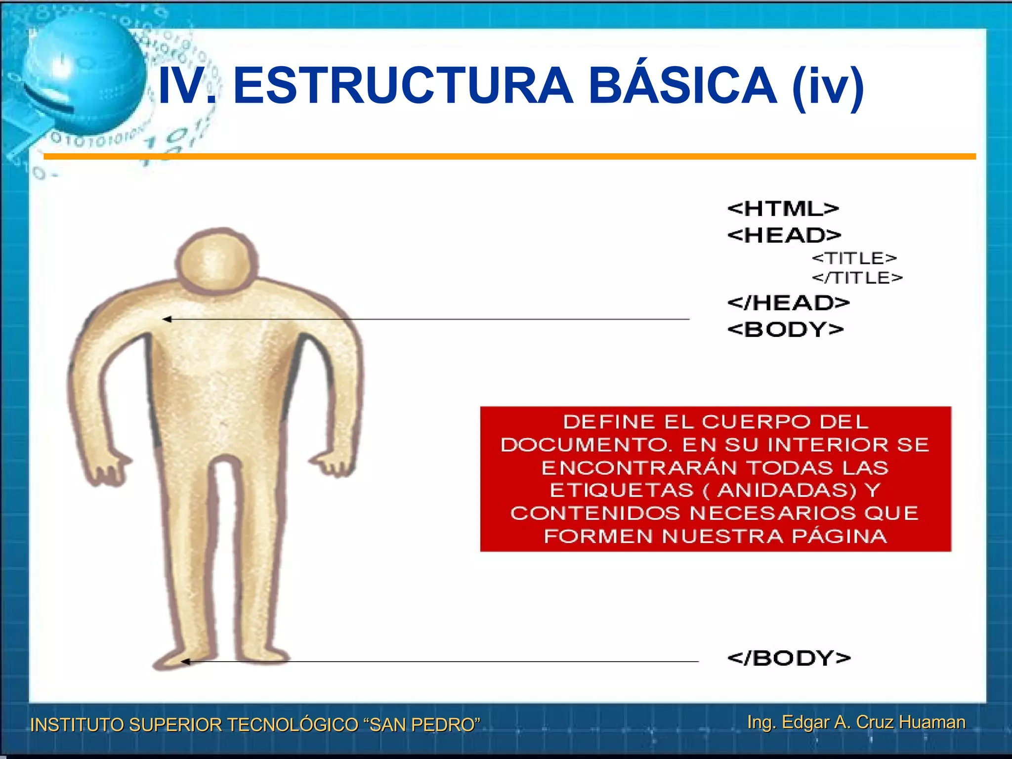 IV. ESTRUCTURA BÁSICA (iv)