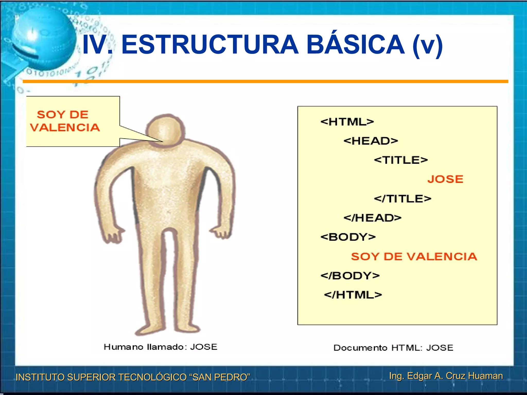 IV. ESTRUCTURA BÁSICA (v)