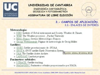 3.- CAMPOS DE APLICACIÓN. 3.3.- ENLACES DE INTERÉS 