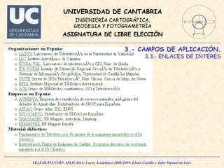 3.- CAMPOS DE APLICACIÓN. 3.3.- ENLACES DE INTERÉS 
