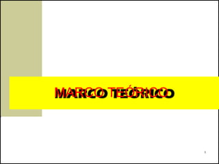 MARCO TEÓRICO



                1
 