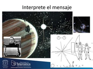 ¿se puede identificar un mensaje aquí?