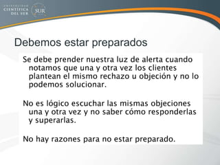 Debemos estar preparados
 