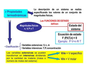 Variables Extensivas Entalpia | PDF
