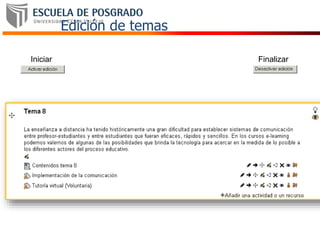 Edición de temas
Iniciar Finalizar
 
