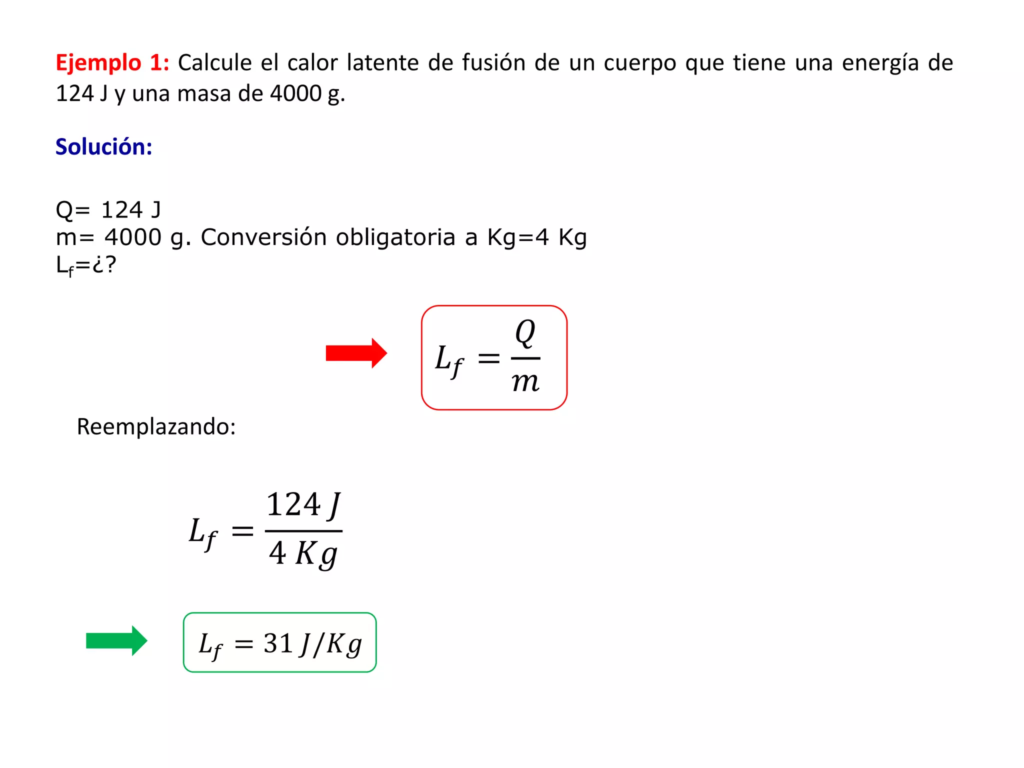 Calor latente de fusion | PDF | Power and Energy Industry | Industries